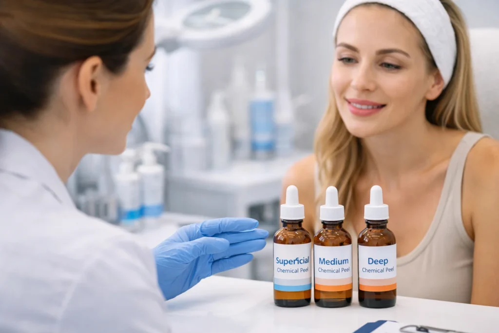 Chemical Peels Explained: Choosing the Right Peel for Your Skin Type