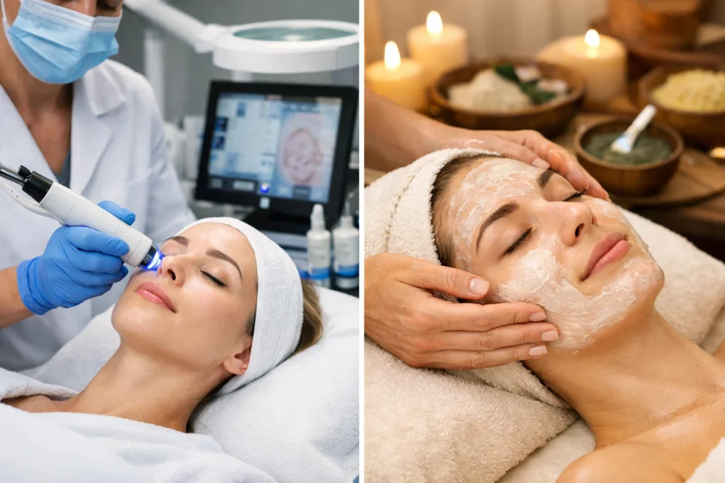 Medical-Grade Facials vs. Spa Facials: What Delivers Real Skin Results?